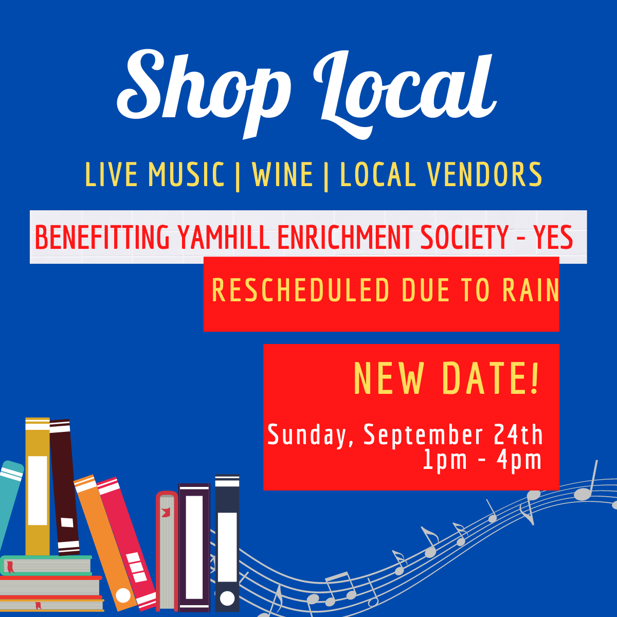 Shop Local event promo